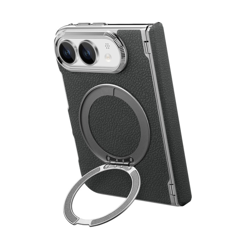 Litchi iPhone-Hülle „Duo Magnétique“ mit Halteringsring