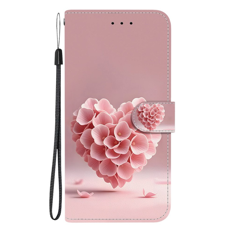 Housse Xiaomi Redmi Note 17 Pro 5G Cœur Fleuri
