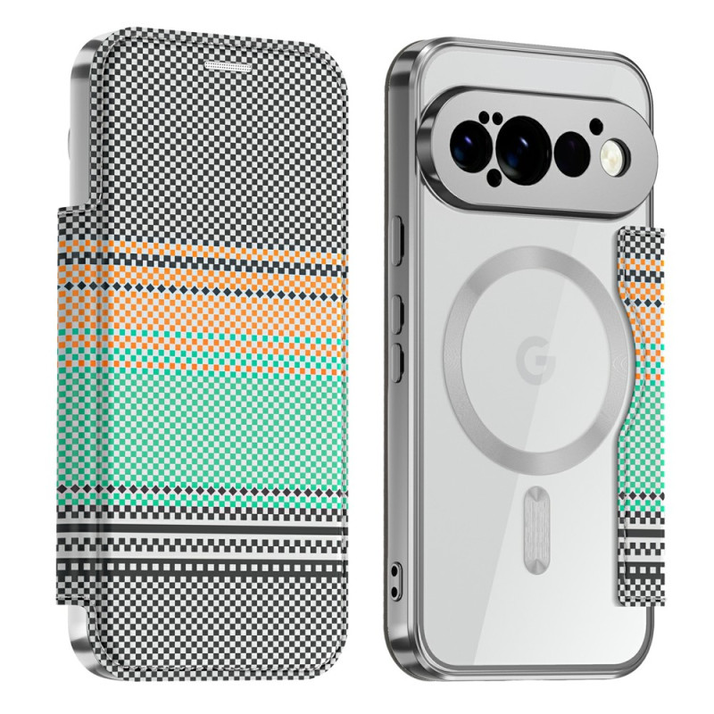 Google Pixel 11 Pro Flip-Cover mit Magnetverschluss und RFID-Schutz