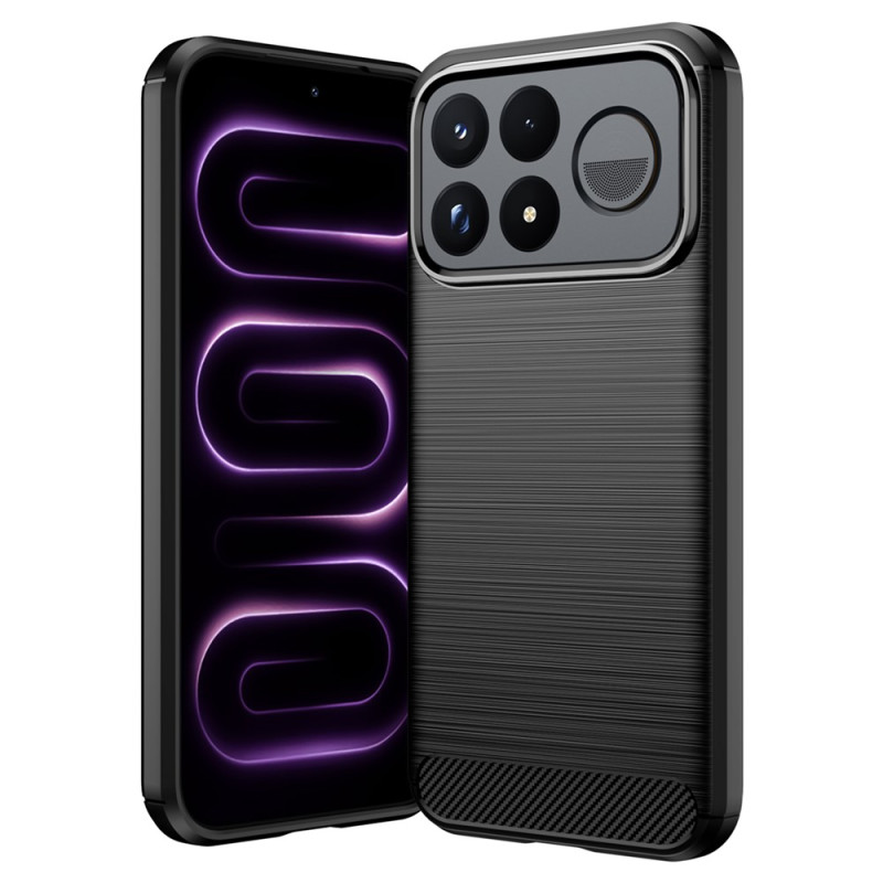 Poco F9 Ultra-Hülle aus gebürstetem Carbon