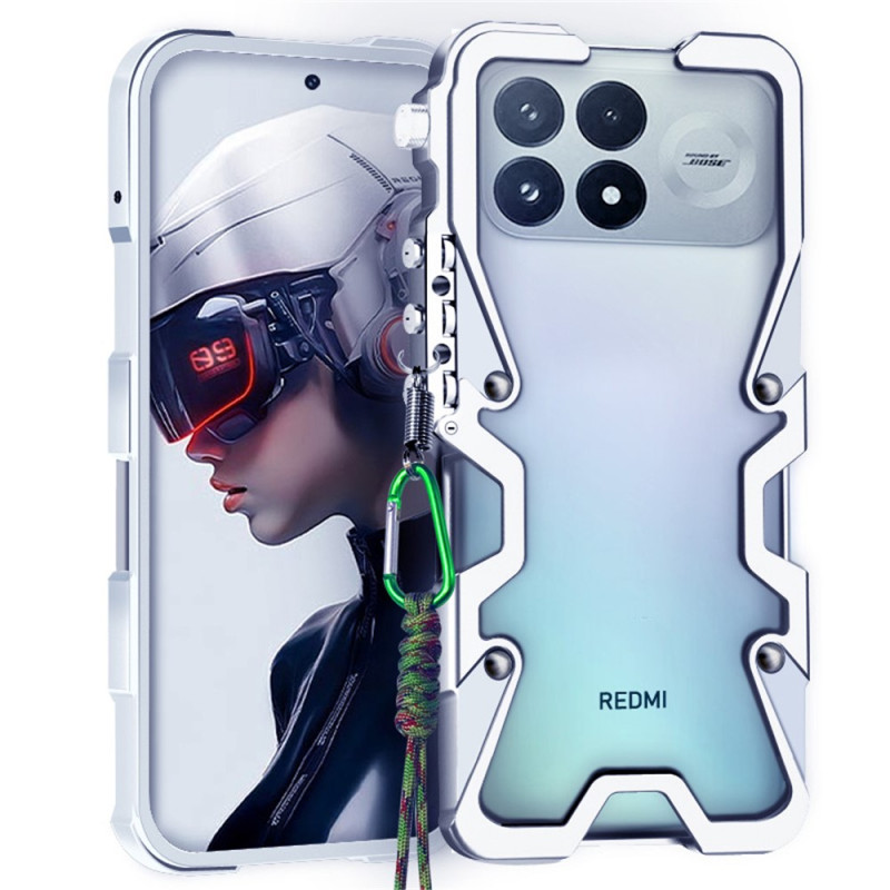 Poco F9 Ultra-Hülle im mechanischen Aluminium-Design