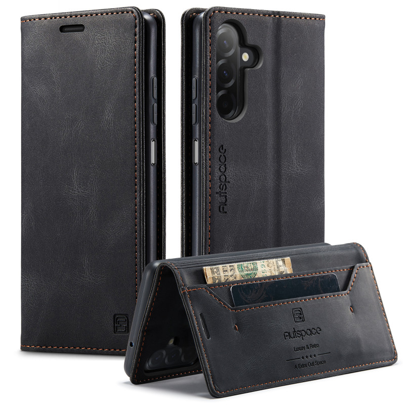 Flip-Cover für Samsung Galaxy A18 4G / A17 4G / 5G – RFID-geschütztes Wallet von AUTSPACE
