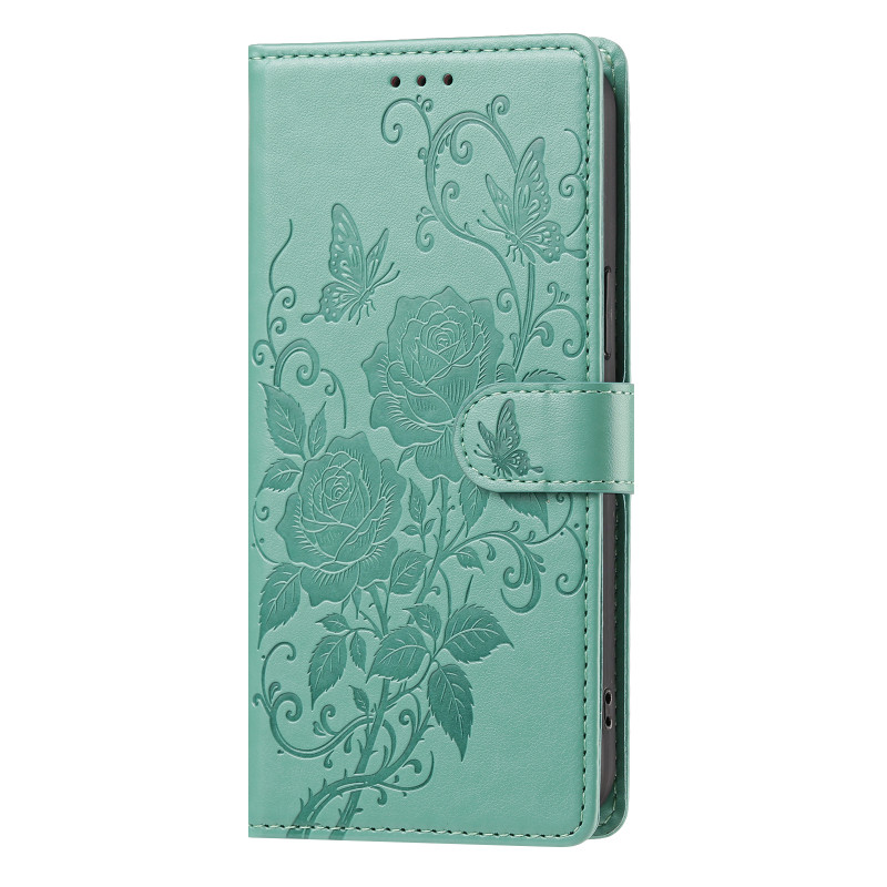 Hülle für Xiaomi Redmi Note 17 5G / 4G – Rosen und Schmetterlinge