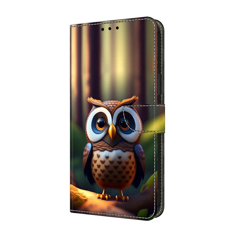 Xiaomi Redmi Note 17 5G / 4G-Hülle mit Eulenmotiv
