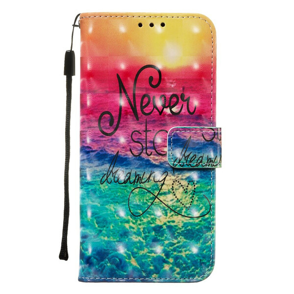 Hülle Samsung Galaxy Note 10 Plus Never Stop Dreaming