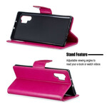 Samsung Galaxy Note 10 Plus Tasche Wunderschöne Schmetterlinge mit Riemen