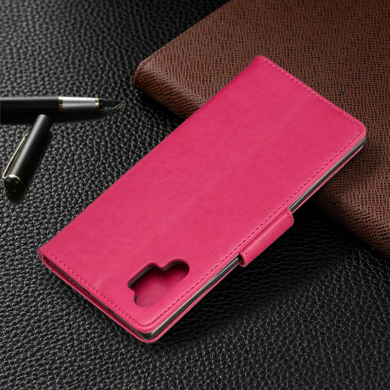 Samsung Galaxy Note 10 Plus Tasche Wunderschöne Schmetterlinge mit Riemen