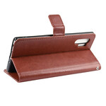 Hülle Samsung Galaxy Note 10 Plus Kunstleder Flashy