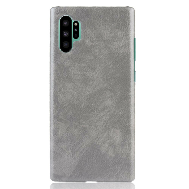 Samsung Galaxy Note 10 Plus Cover Lederoptik Litchi Klassisch