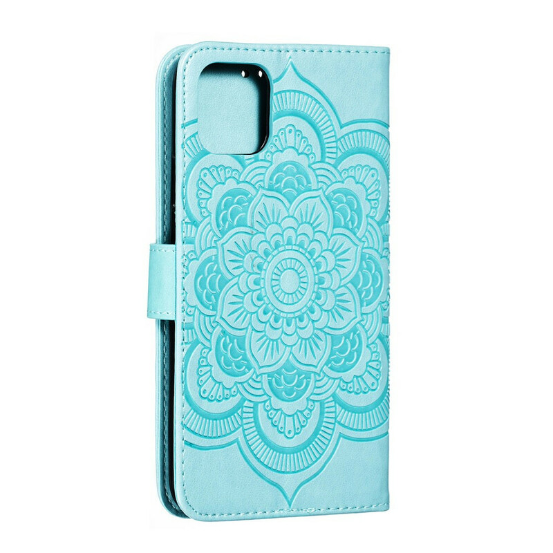 Hülle iPhone 11 Max Mandala Ganzer Riemen