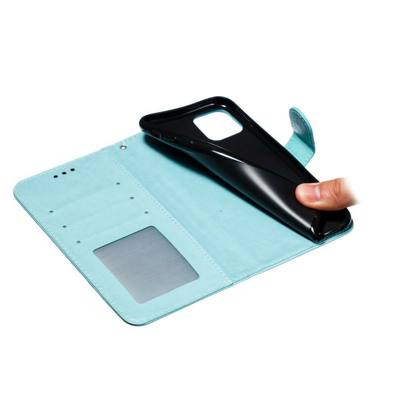 Hülle iPhone 11 Max Mandala Ganzer Riemen