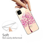 iPhone Cover 11 Top Baum Rosa