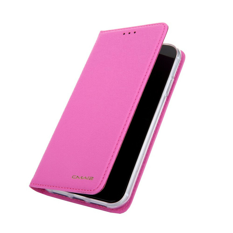 Flip Cover iPhone 11 Lederoptik Seidenstruktur