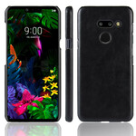 LG G8 ThinQ Cover Lederoptik Litschi