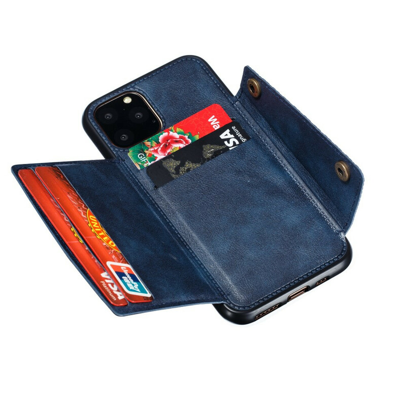 iPhone 11 Pro Max Snap Wallet Cover