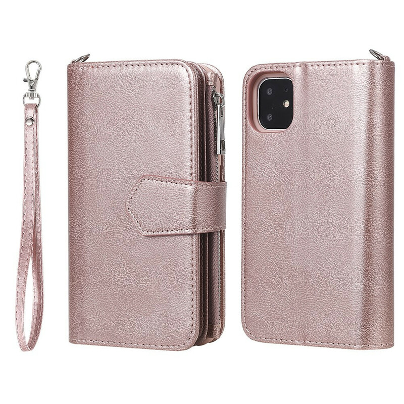 iPhone 11 Hülle Abnehmbare Hülle Brieftasche