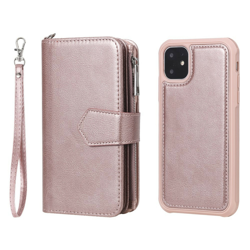iPhone 11 Hülle Abnehmbare Hülle Brieftasche
