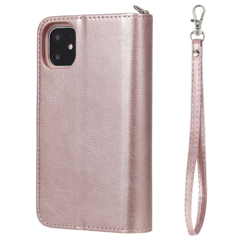 iPhone 11 Hülle Abnehmbare Hülle Brieftasche