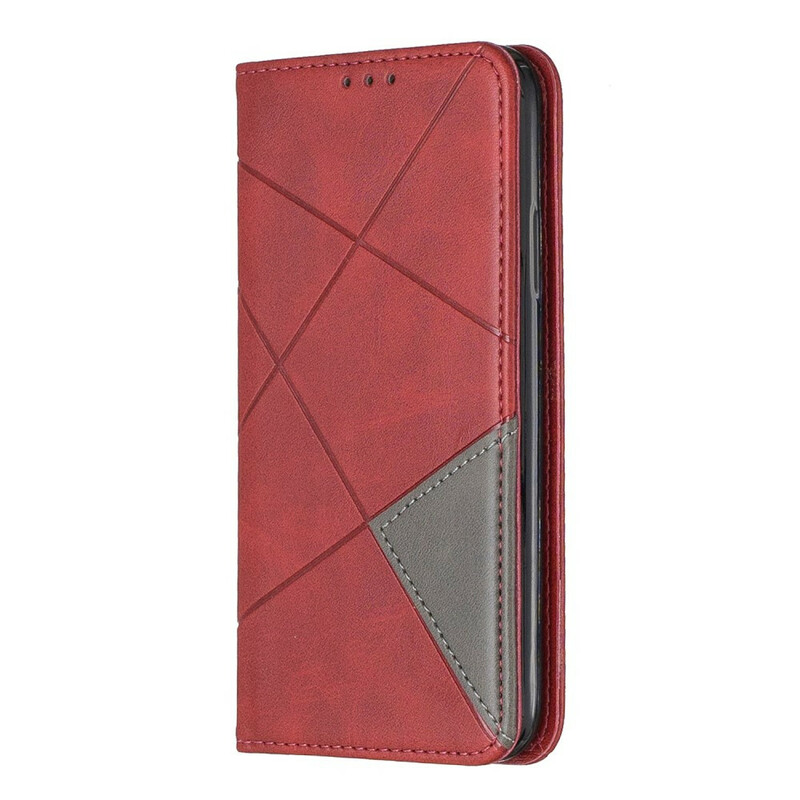 Flip Cover iPhone X Style Künstlerin