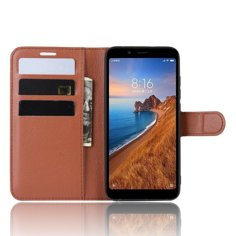 Xiaomi Redmi 7A Kunstleder Klassisch Tasche