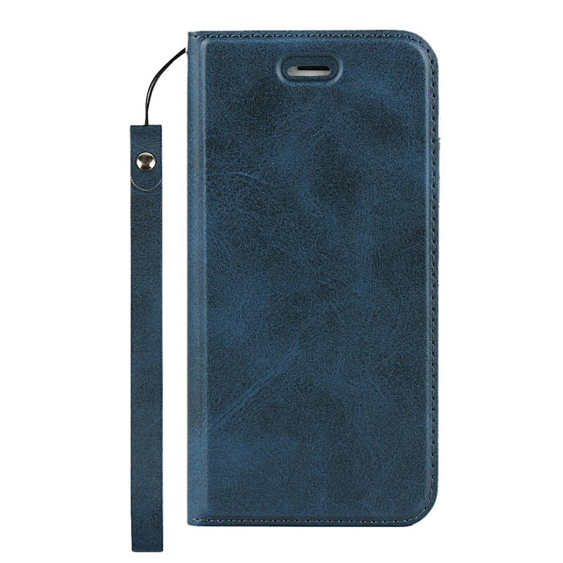 Flip Cover iPhone 8 / 7 Kunstleder mit Riemen