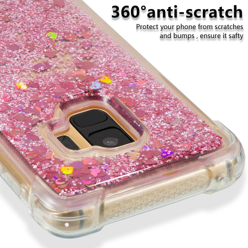 Samsung Galaxy S9 Glitter Premium Cover