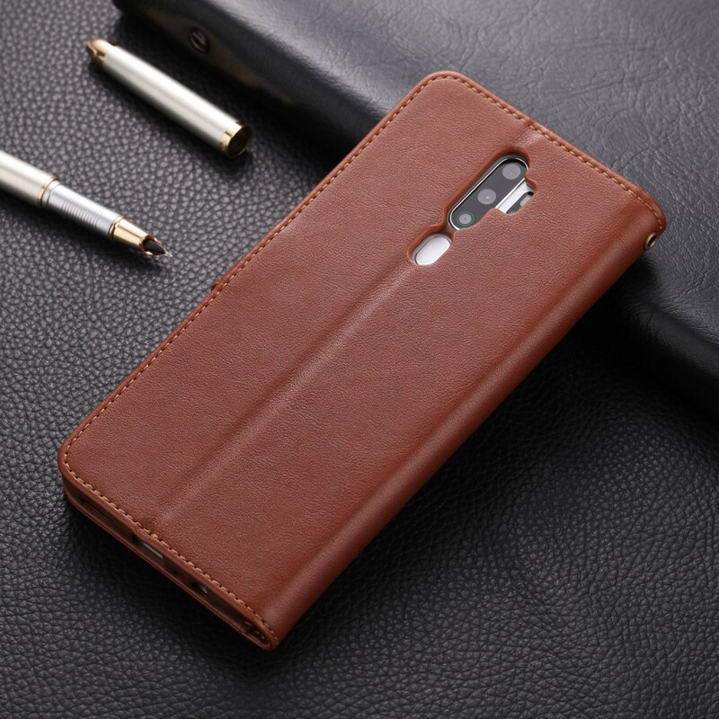 Hülle Oppo A9 2020 AZNS Lederoptik Hülle Oppo A9 2020 AZNS Lederoptik
