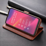 Hülle Oppo A9 2020 AZNS Lederoptik Hülle Oppo A9 2020 AZNS Lederoptik