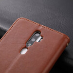 Hülle Oppo A9 2020 AZNS Lederoptik Hülle Oppo A9 2020 AZNS Lederoptik