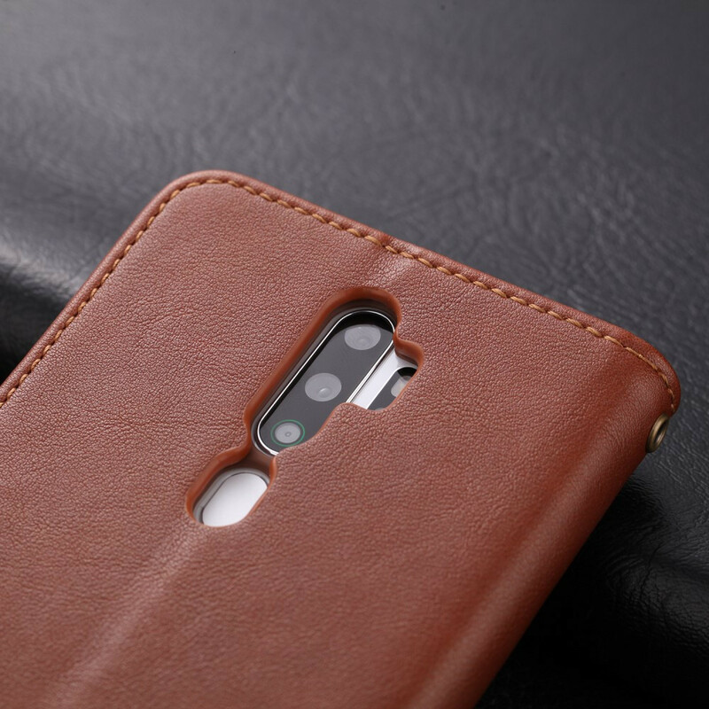 Hülle Oppo A9 2020 AZNS Lederoptik Hülle Oppo A9 2020 AZNS Lederoptik