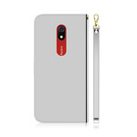 Hülle Xiaomi Redmi 8A Kunstleder Cover Spiegelung