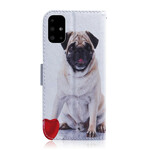 Hülle Samsung Galaxy A51 Pug Dog