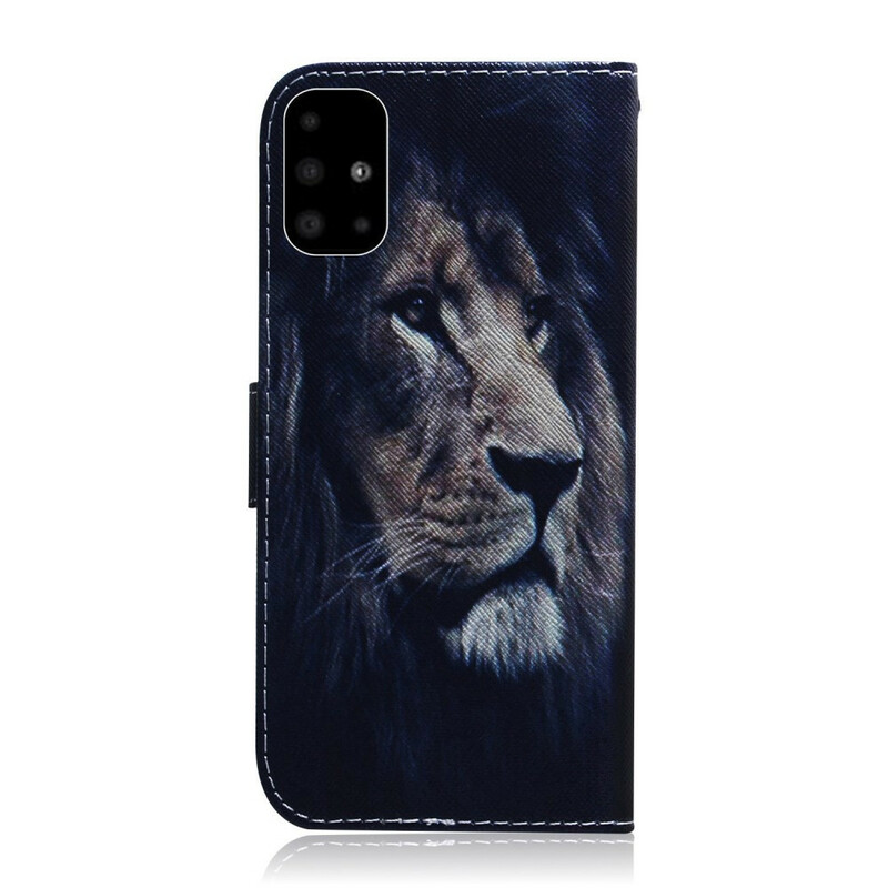 Hülle Samsung Galaxy A51 Dreaming Lion