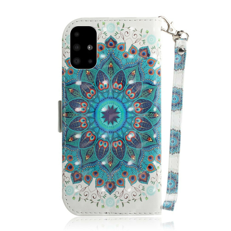 Samsung Galaxy A51 Magistral Mandala Tasche mit Riemen