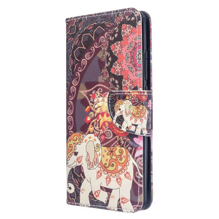 Xiaomi Mi Note 10 Hülle Indische Elefanten