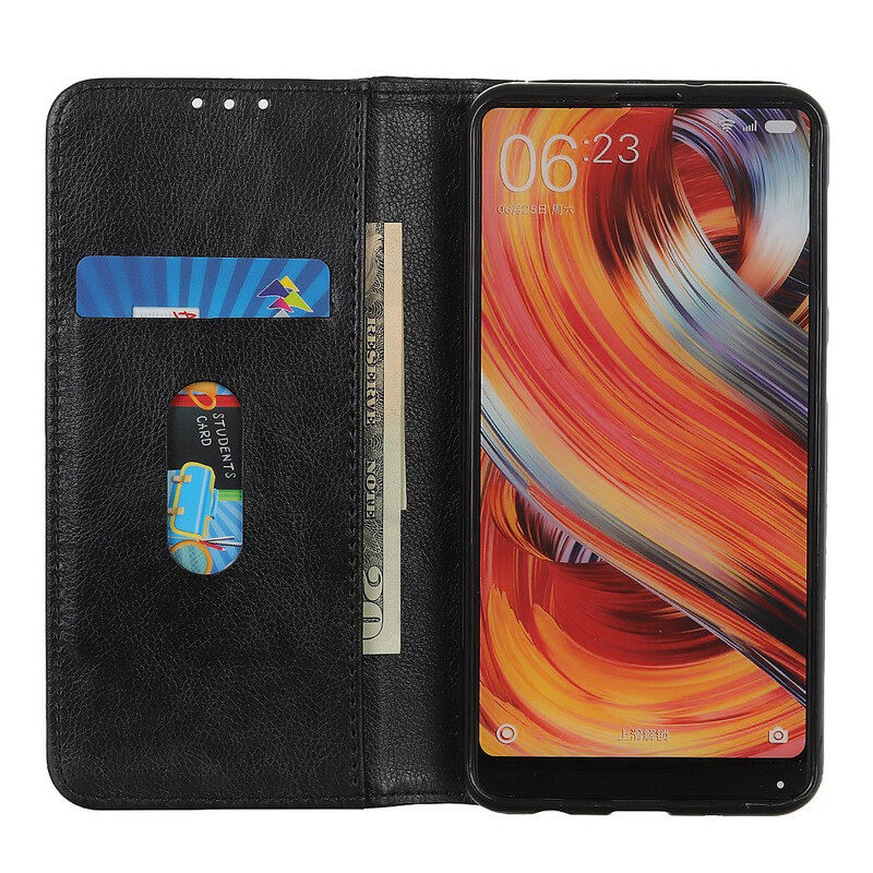 Flip Cover Samsung Galaxy A51 Version Schlitzleder