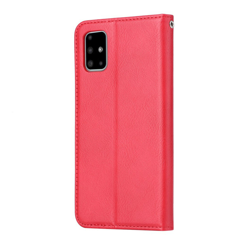 Flip Cover Samsung Galaxy A51 Kunstleder Kartenhalter