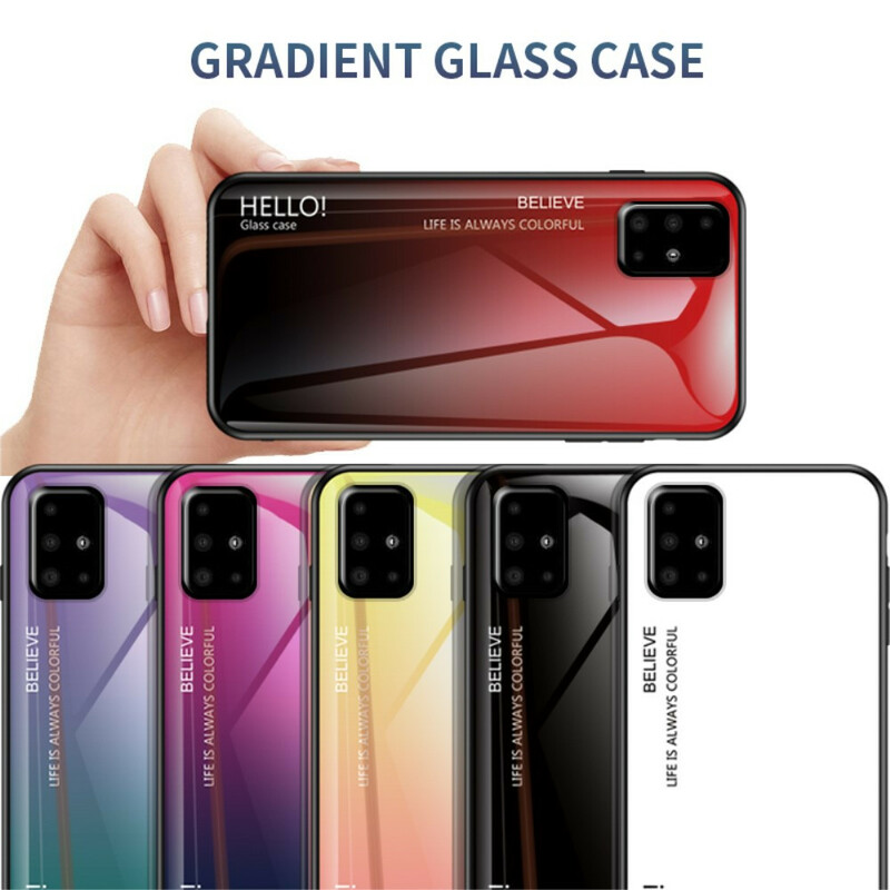 Samsung Galaxy A51 Panzerglas Cover Hello