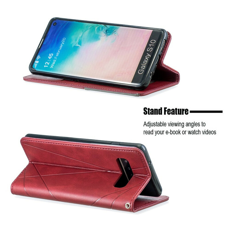 Flip Cover Samsung Galaxy S10 Style Künstlerin