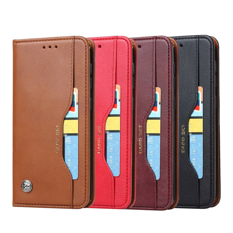 Flip Cover Samsung Galaxy A20e Kunstleder Kartenhalter
