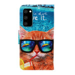 Samsung Galaxy S20 Cat Live It Tasche mit Riemen