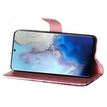 Samsung Galaxy S20 Hülle Mohnblume Aquarell