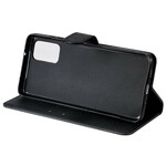 Samsung Galaxy S20 Plus Tasche Lederoptik mit Riemen