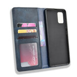 Flip Cover Samsung Galaxy S20 Vintage-Leder-Effekt Stilisiert