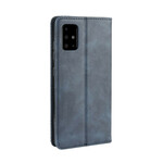 Flip Cover Samsung Galaxy S20 Vintage-Leder-Effekt Stilisiert