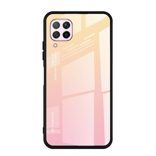 Huawei P40 Lite Panzerglas Cover Be Yourself