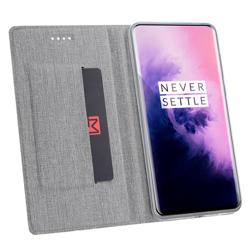 Flip Cover OnePlus 7T Pro Strukturiert