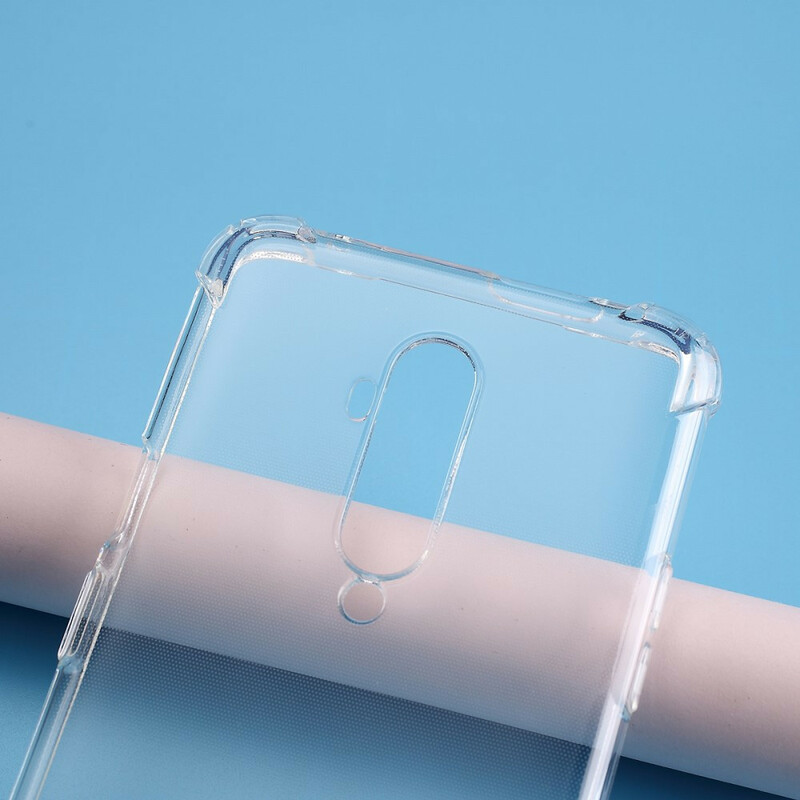 OnePlus 7T Pro Cover Transparent Verstärkte Ecken