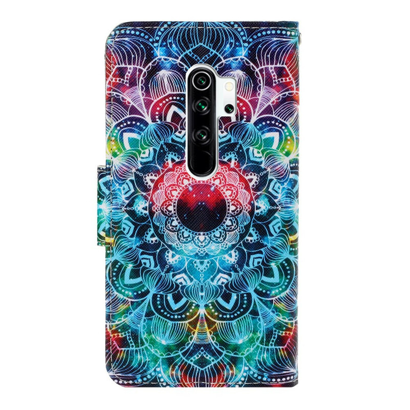 Xiaomi Redmi Note 8 Pro Flashy Mandala Riemchen Tasche