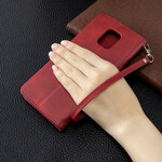 Xiaomi Redmi Note 9S / Redmi Note 9 Pro Style Leder Tasche mit Riemen